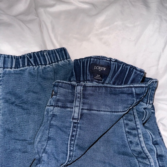 J Crew Jogger Jeans Pull On Pants 32 - Picture 6 of 7